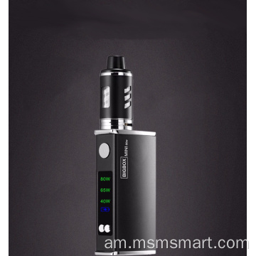 80W vape pen mods አዲስ የሲጋራ ማጠራቀሚያ